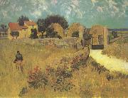 Vincent Van Gogh Farmhous in Provence (nn04) oil painting picture wholesale